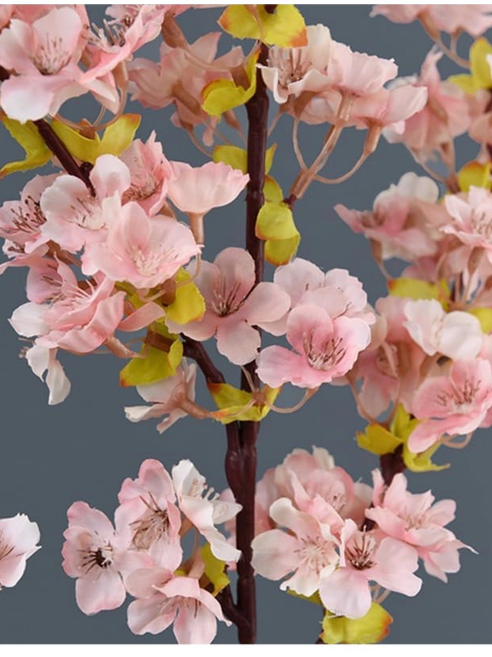 Artificial Pink Cherry Blossom Stem - Home Accents